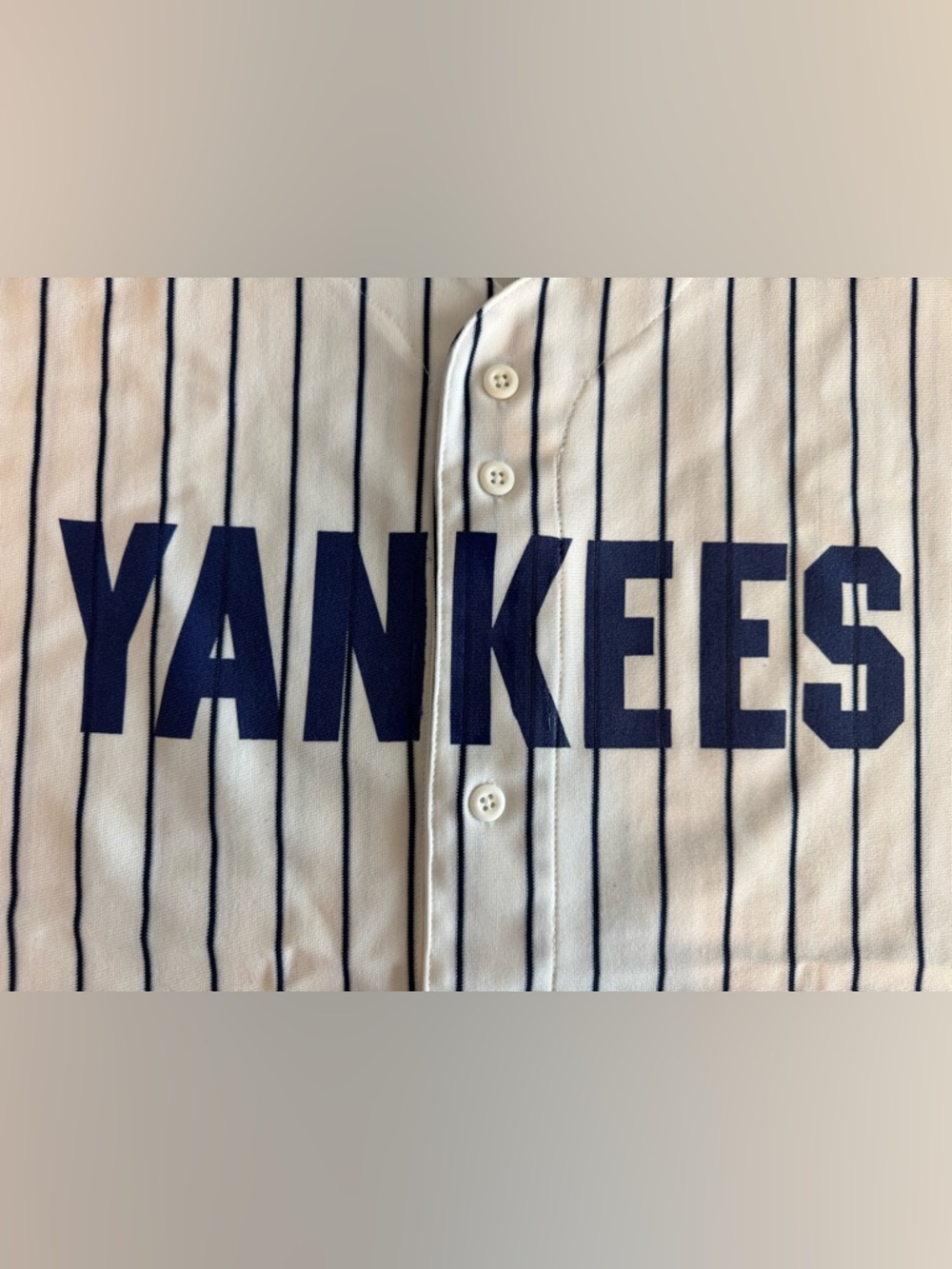NY Yankees #22 Pinstripe Jersey Mens XL Venus USA Baseball Shirt